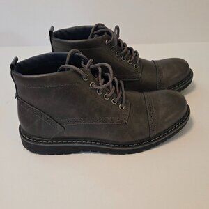 NWT - Sonoma Goods for Life Connor Boots, Deep Charcoal Grey, Men's 9.5